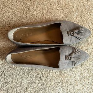 EUC - J. Crew Suede Loafer Flat
